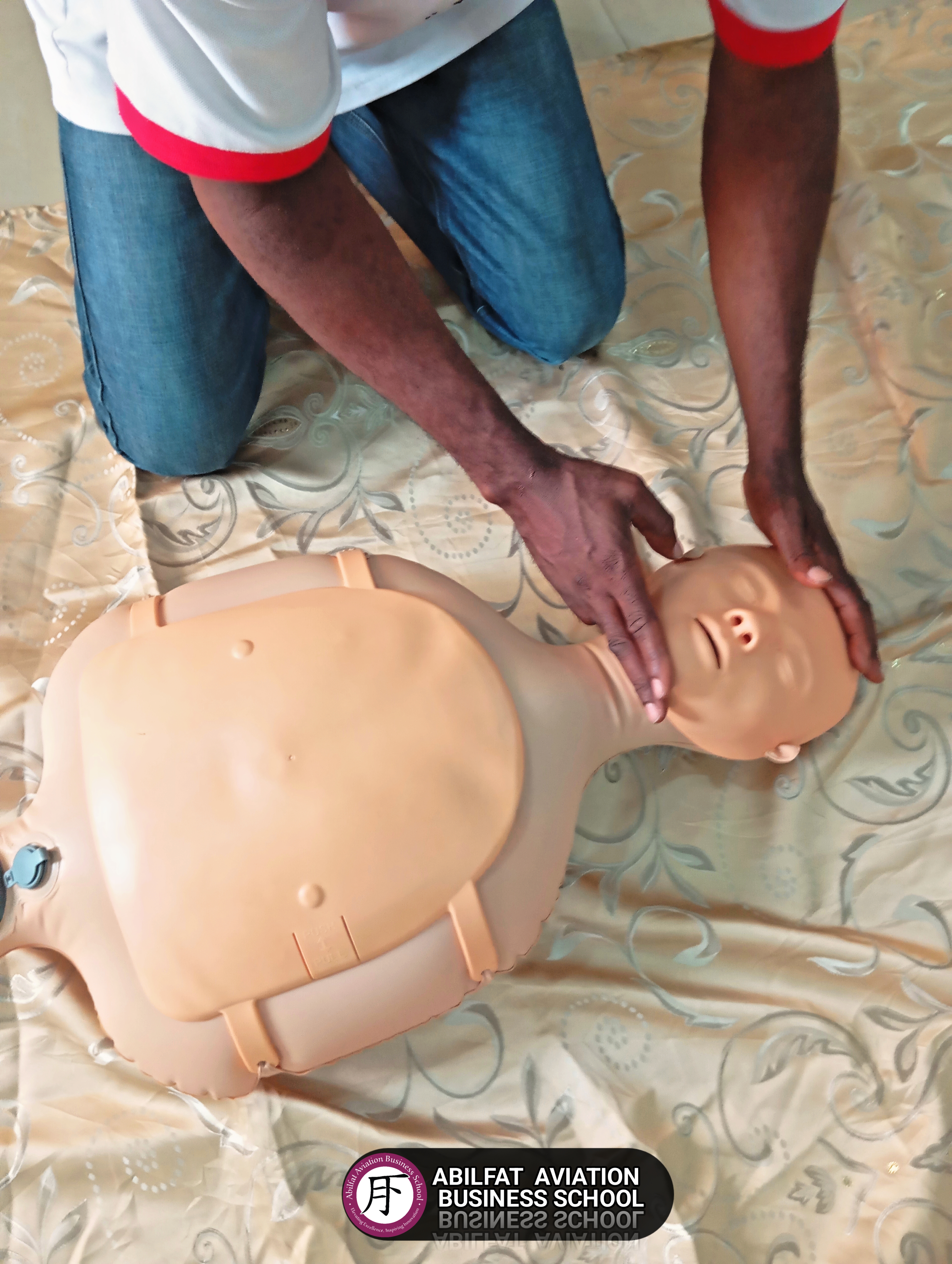 Active student CPR practical session
